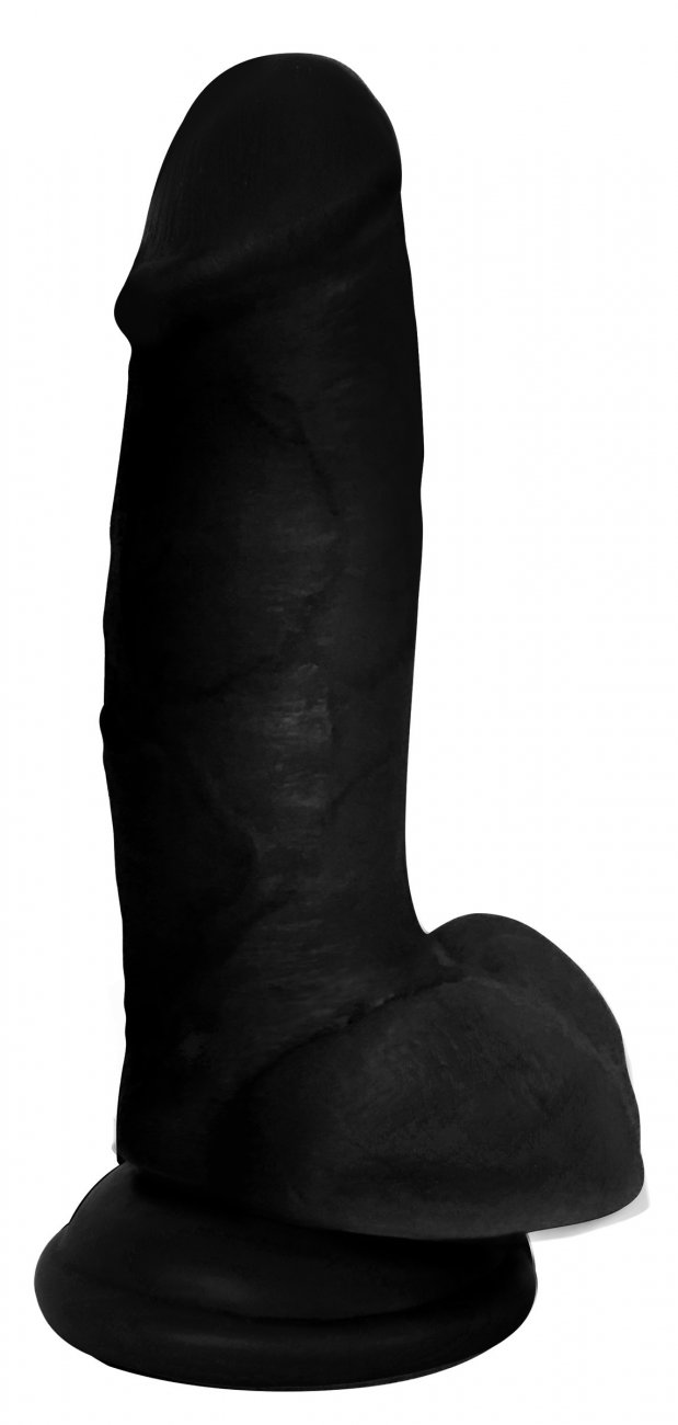 7 inch dildo with balls black2